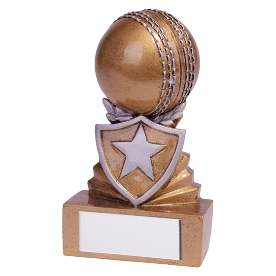 Shield Cricket Mini Award 95mm