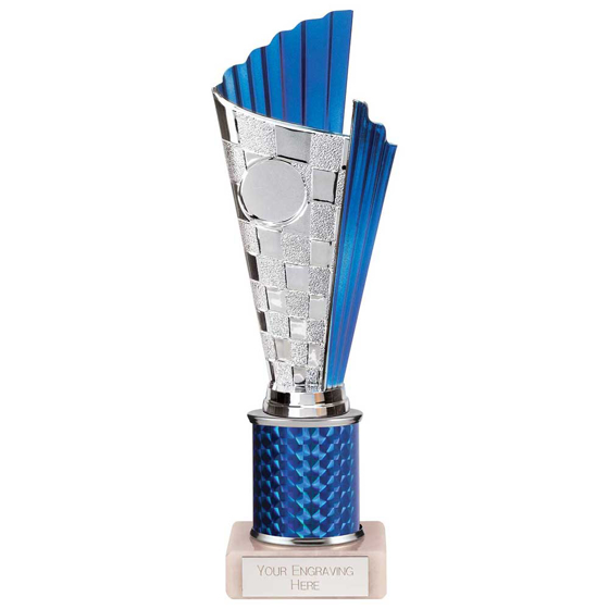 Picture of Flash Plastic Trophy Blue 265mm