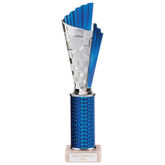 Picture of Flash Plastic Trophy Blue 315mm