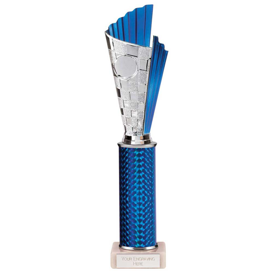 Picture of Flash Plastic Trophy Blue 340mm