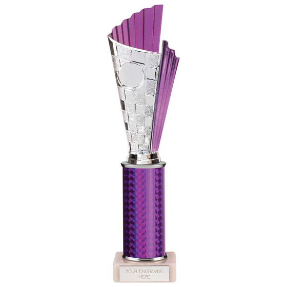 Picture of Flash Plastic Trophy Purple 315mm