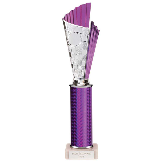 Picture of Flash Plastic Trophy Purple 340mm