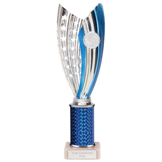 Picture of Glamstar Plastic Trophy Blue 305mm