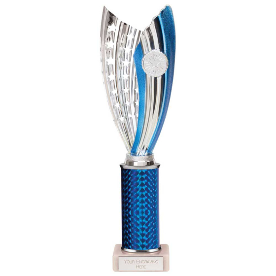 Picture of Glamstar Plastic Trophy Blue 330mm