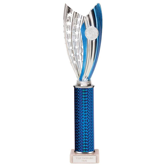 Picture of Glamstar Plastic Trophy Blue 380mm