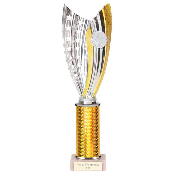 Picture of Glamstar Plastic Trophy Gold 330mm