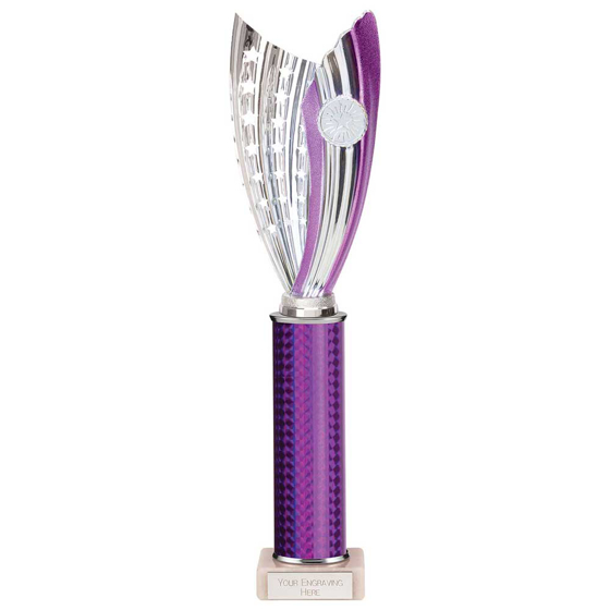 Picture of Glamstar Plastic Trophy Purple 380mm