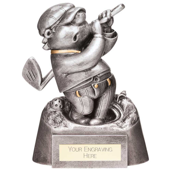 Picture of Goof Balls Golf Bunker Award Silver 140mm