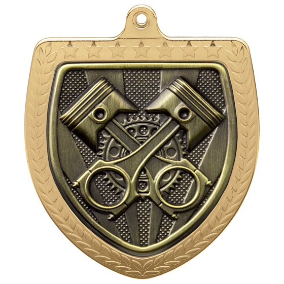 Picture of Cobra Motorsport Piston Shield Medal Gold 75mm