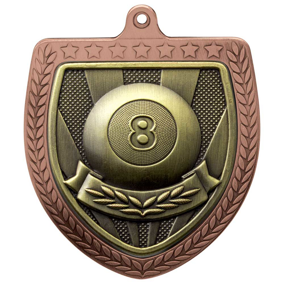 Picture of Cobra Pool Shield Medal Bronze 75mm