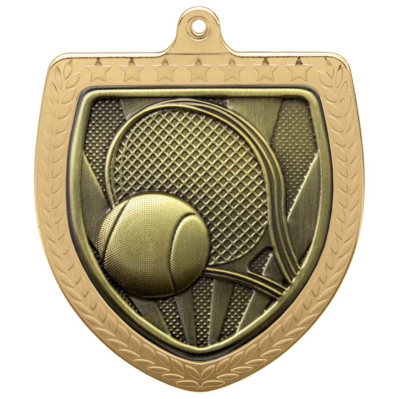 Picture of Cobra Tennis Shield Medal Gold 75mm