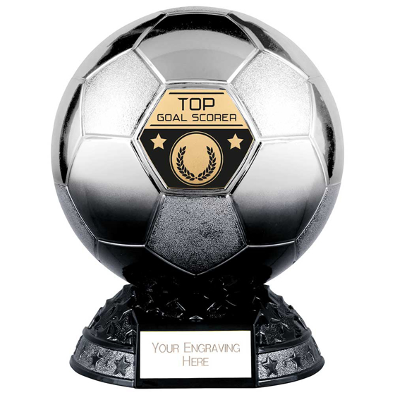 Picture of Elite Heavyweight Top Goal Scorer Award Platinum to Black 200mm