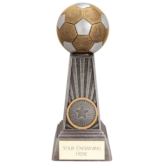 Picture of Energy Football Award Antique Silver & Gold 150mm