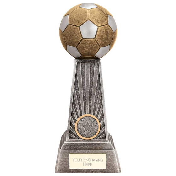 Picture of Energy Football Award Antique Silver & Gold 205mm