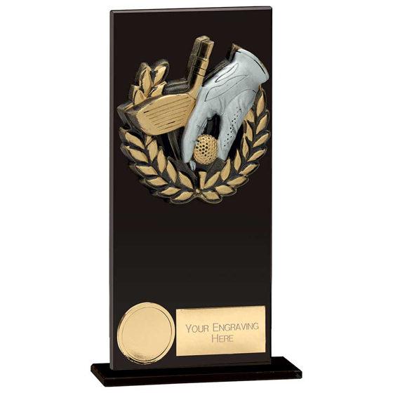 Picture of Euphoria Hero Golf Glass Award Jet Black 180mm