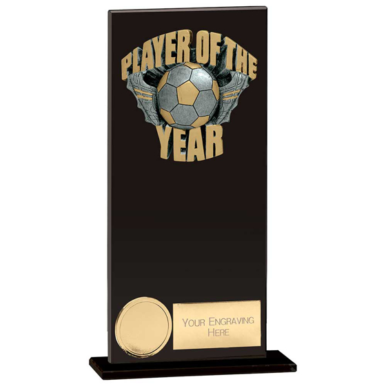 Picture of Euphoria Hero Player of Year Glass Award Jet Black 180mm