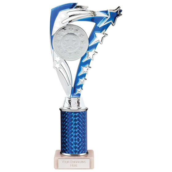 Picture of Frenzy Multisport Tube Trophy Silver & Blue 265mm