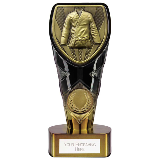 Picture of Fusion Cobra Martial Arts Award Black & Gold 150mm