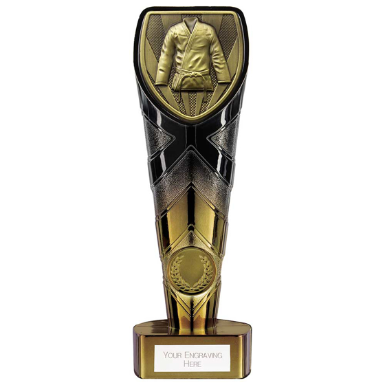 Picture of Fusion Cobra Martial Arts Award Black & Gold 200mm