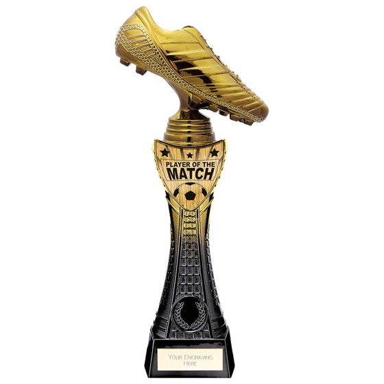 Picture of Fusion Viper Boot Player of the Match Black & Gold 295mm