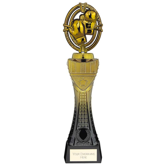 Picture of Maverick Heavyweight Boxing Award Black & Gold 290mm