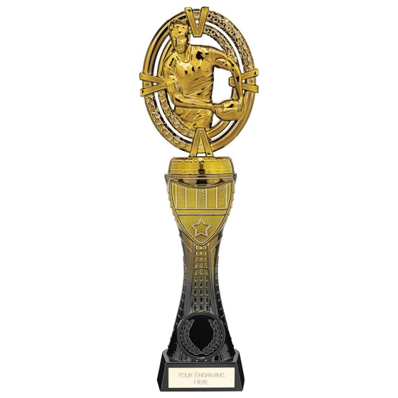 Picture of Maverick Heavyweight Rugby Award Black & Gold 230mm