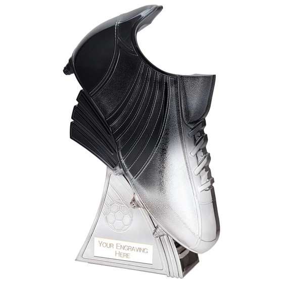 Picture of Power Boot Football Heavyweight Award Black to Platinum 230mm