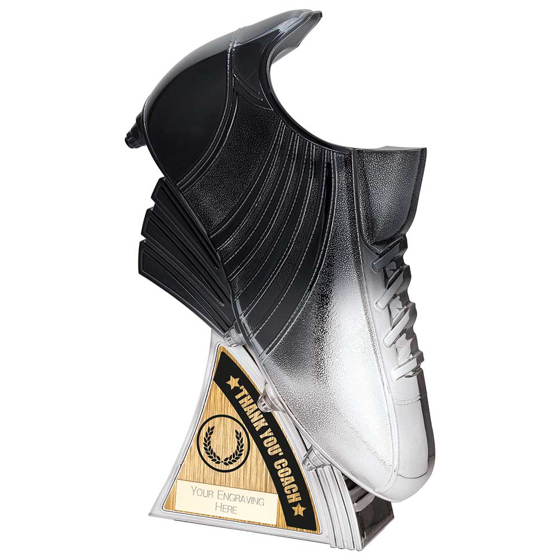 Picture of Power Boot Heavyweight Thank You Coach Black to Platinum 230mm