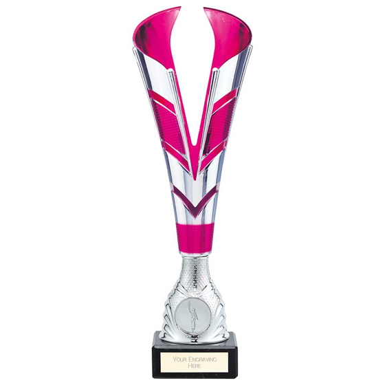 Picture of Ranger Premium Cup Silver & Pink 310mm