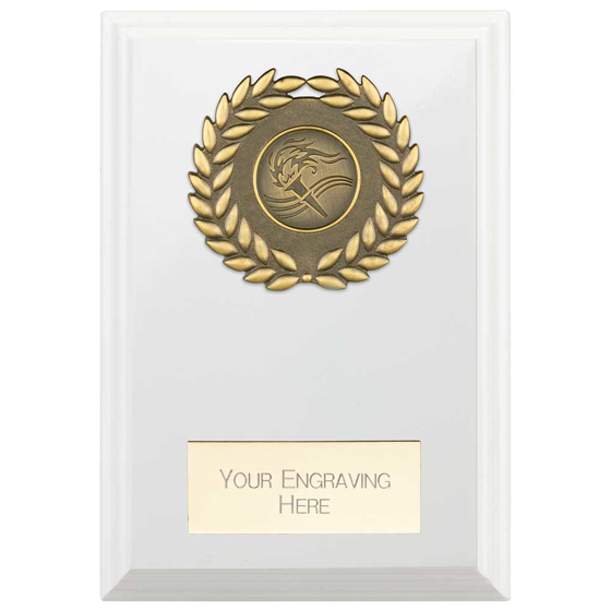 Picture of Reward Wreath Plaque Arctic White 150x110mm