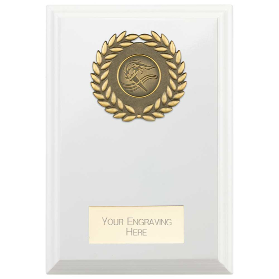 Picture of Reward Wreath Plaque Arctic White 175x130mm