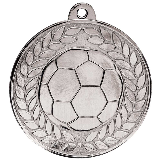 Picture of Aviator Football Medal Antique Silver 50mm