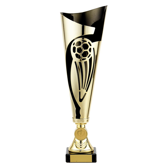 Picture of Champions Football Cup Gold & Black 325mm