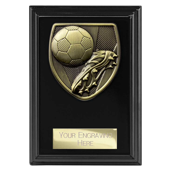 Picture of Cobra Plaque Football Boot & Ball Award Epic Black 125mm