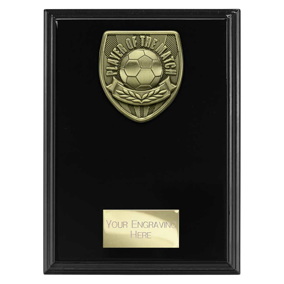 Picture of Cobra Plaque Player of Match Award Epic Black 175mm