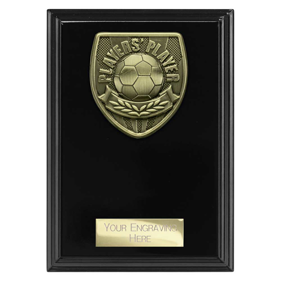 Picture of Cobra Plaque Players Player Award Epic Black 150mm