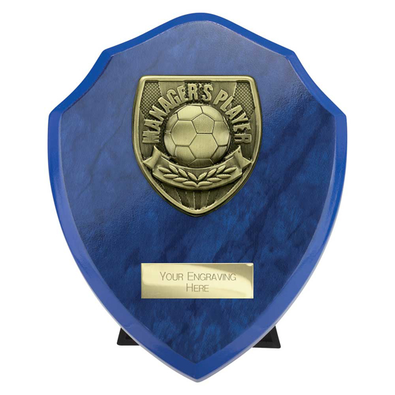 Picture of Cobra Shield Managers Player Award Azure Blue 150mm