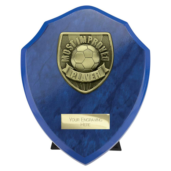 Picture of Cobra Shield Most Improved Player Award Azure Blue 150mm