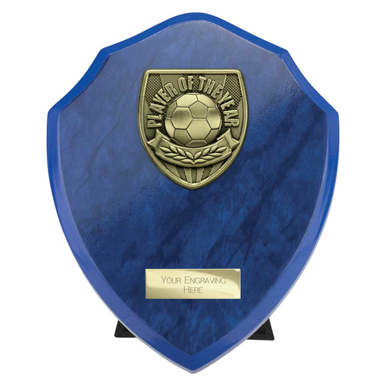 Picture of Cobra Shield Player of Year Award Azure Blue 175mm