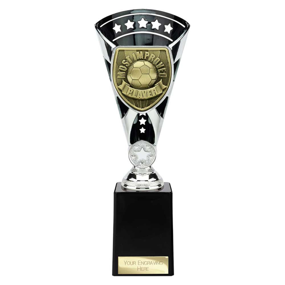 Picture of Cobra Star Cup Most Improved Player Silver & Black 255mm