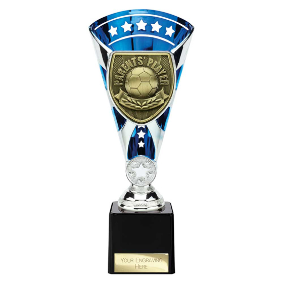 Picture of Cobra Star Cup Parents Player Silver & Blue 230mm