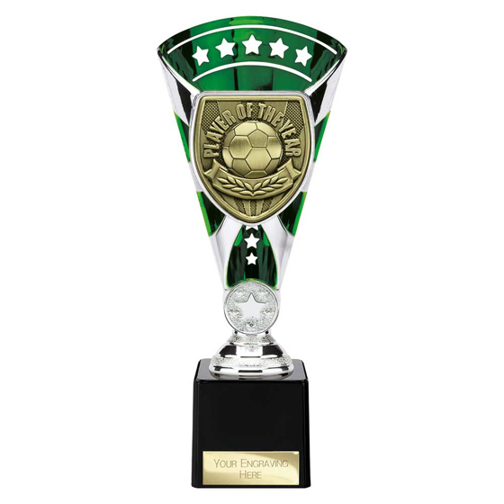 Picture of Cobra Star Cup Player of Year Silver & Green 230mm