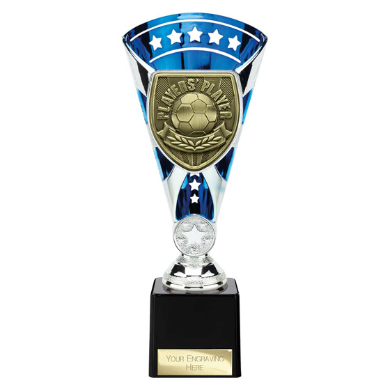 Picture of Cobra Star Cup Players Player Silver & Blue 230mm