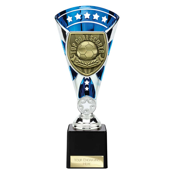 Picture of Cobra Star Cup Top Scorer Silver & Blue 230mm