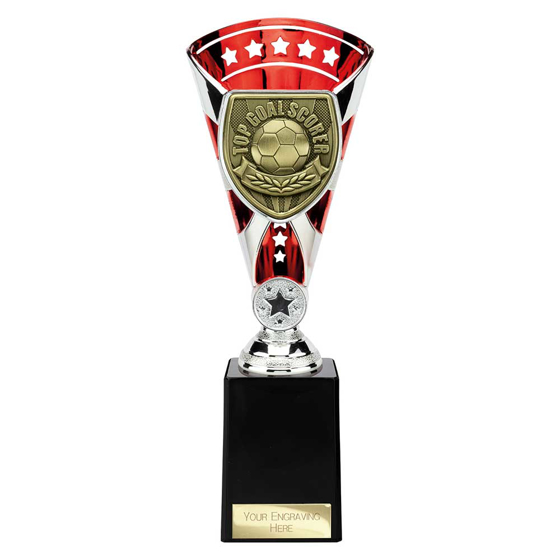 Picture of Cobra Star Cup Top Scorer Silver & Red 255mm