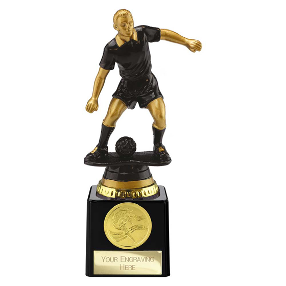 Picture of Cyclone Football Player Male Black & Gold 180mm