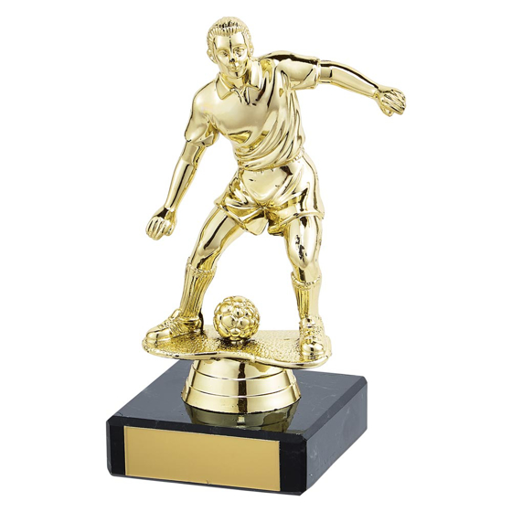 Picture of Dominion Male Football Trophy Gold 140mm