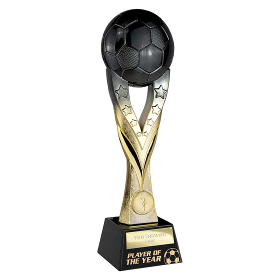 Picture of Extreme Football Player of Year Award Carbon Black & Gold 290mm