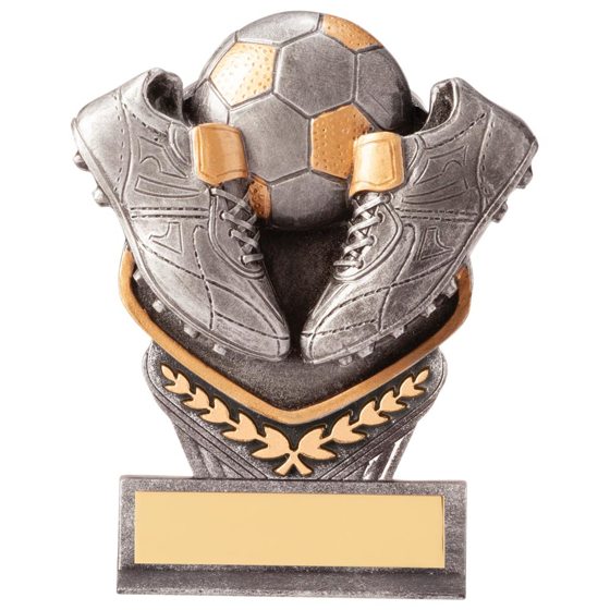 Picture of Falcon Football Boot & Ball Plaque Award 105mm