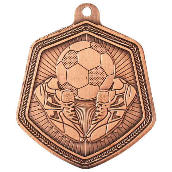 Picture of Falcon Football Medal Bronze 65mm